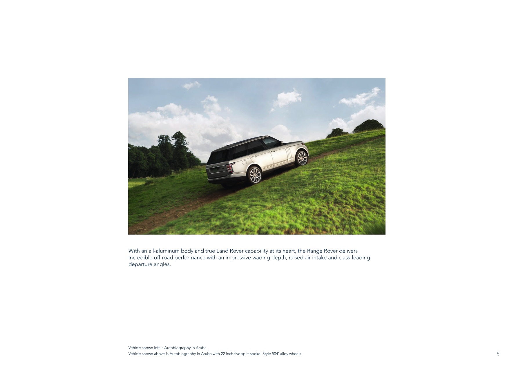 2015 Range Rover Brochure Page 63